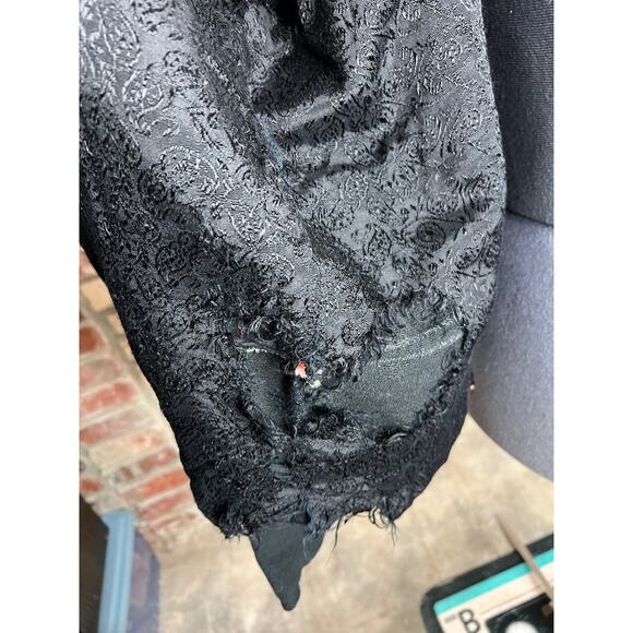 Jacket embroidered cat funky glass buttons - Picture 11 of 13